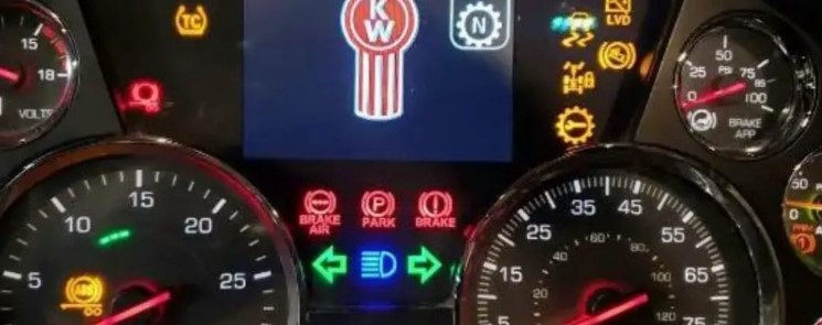 kenworth t680 dashboard warning lights