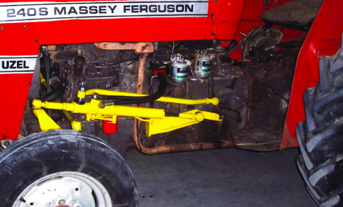 massey ferguson 240 power steering problems