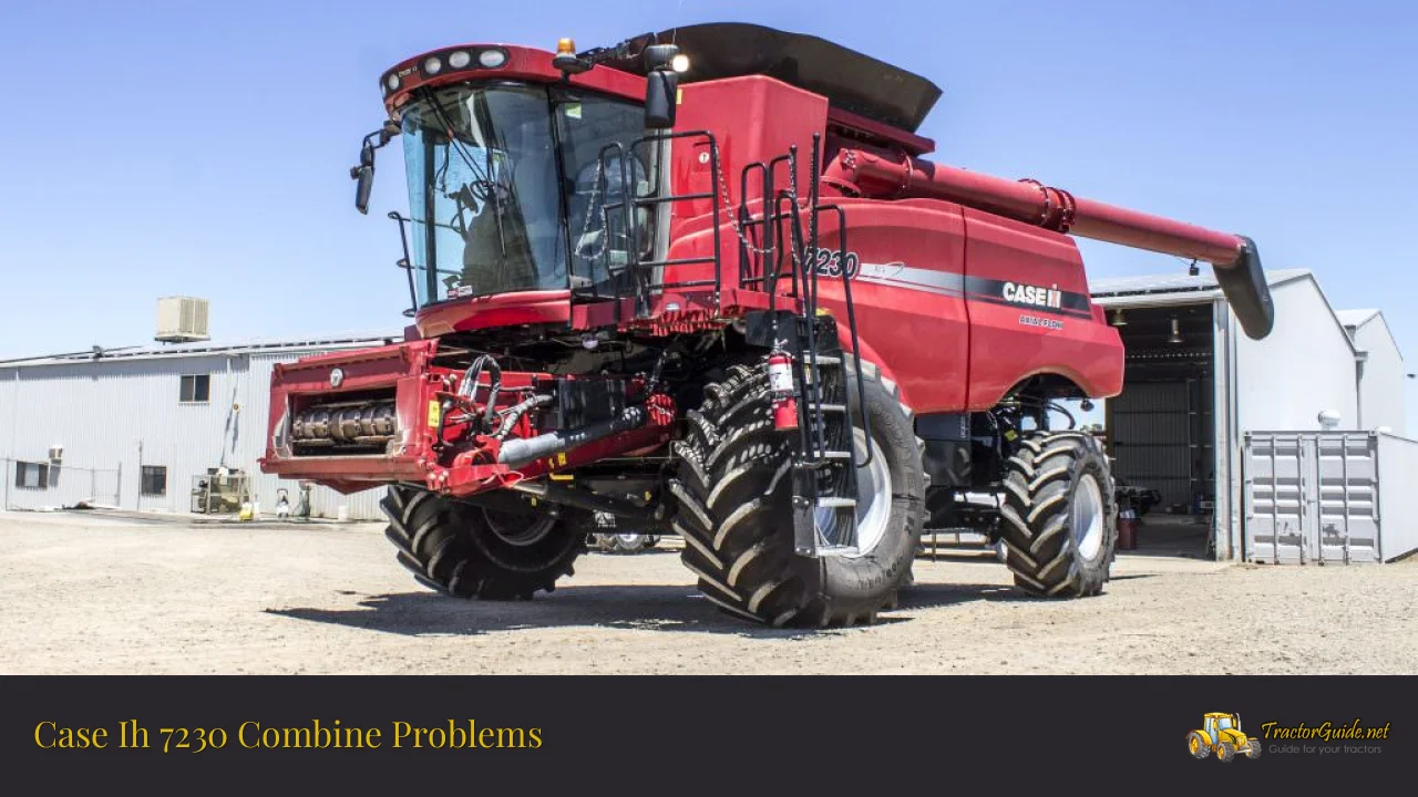 case ih 7230 combine problems