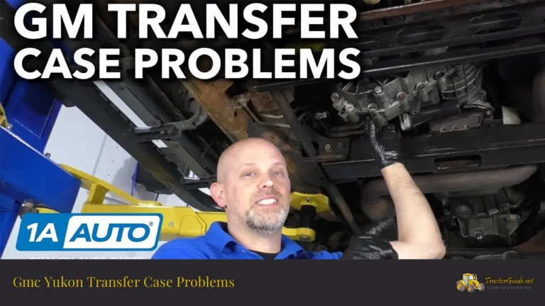 gmc yukon transfer case problems