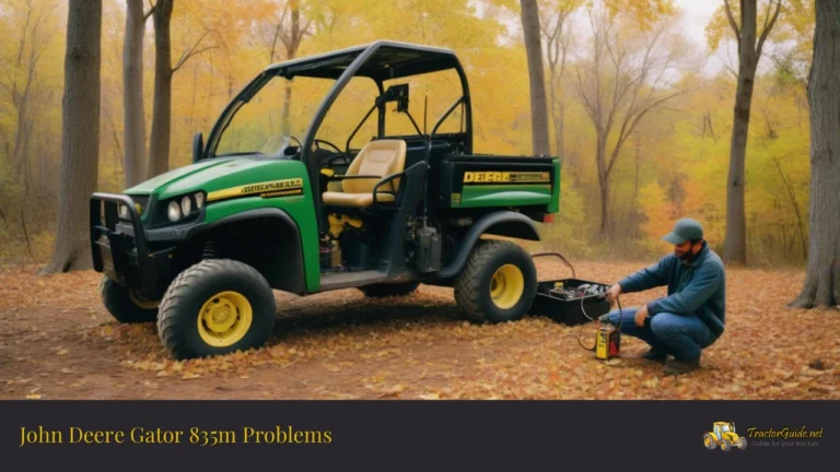 john deere gator 835m problems