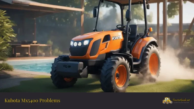 kubota mx5400 problems