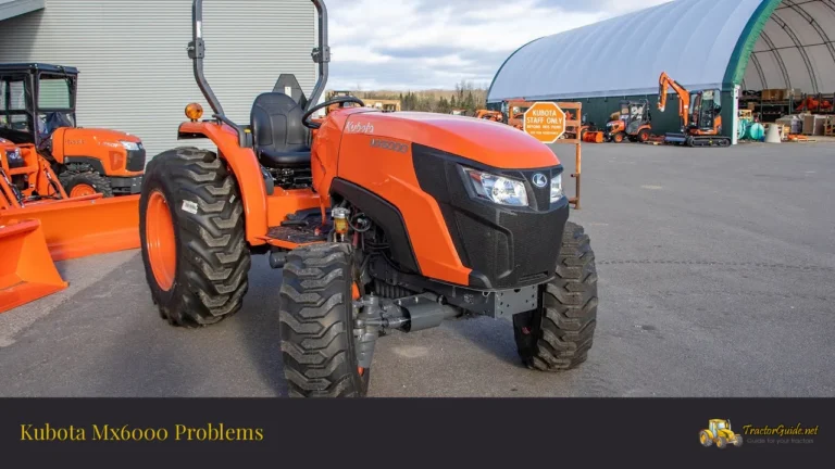 kubota mx6000 problems