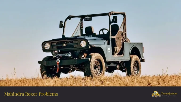 mahindra roxor problems