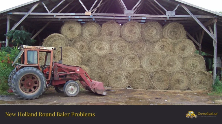 new holland round baler problems