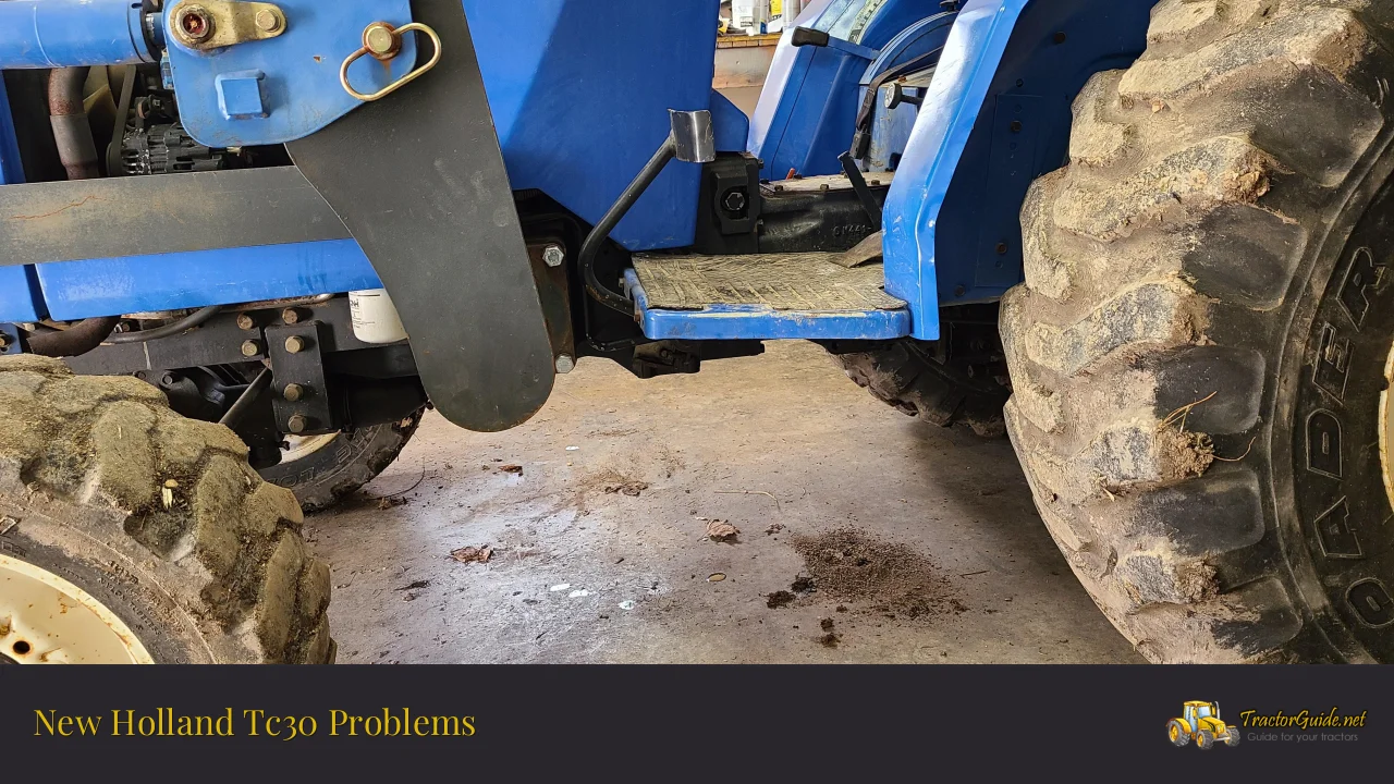 new holland tc30 problems