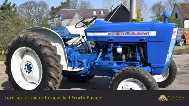 ford 3000 tractor review