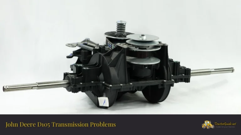 john deere d105 transmission problems