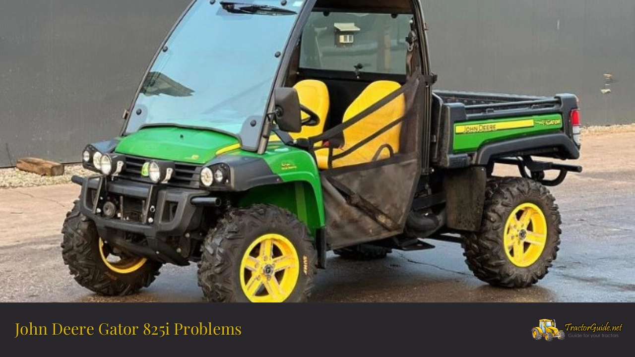 john deere gator 825i problems