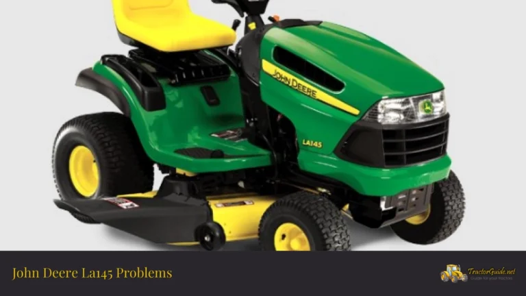 john deere la145 problems