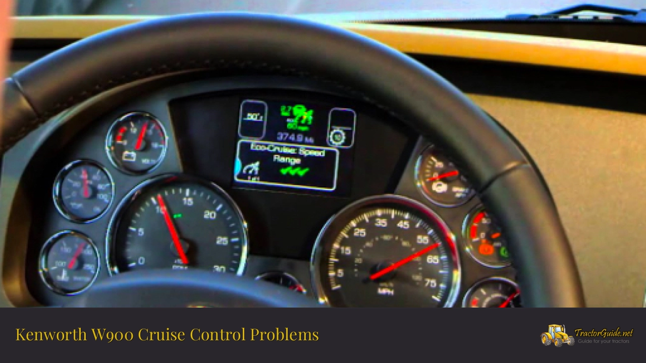 kenworth w900 cruise control problems