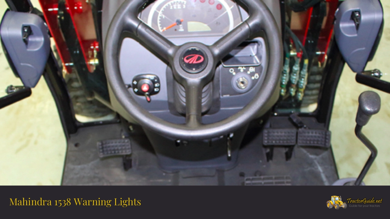 mahindra 1538 warning lights