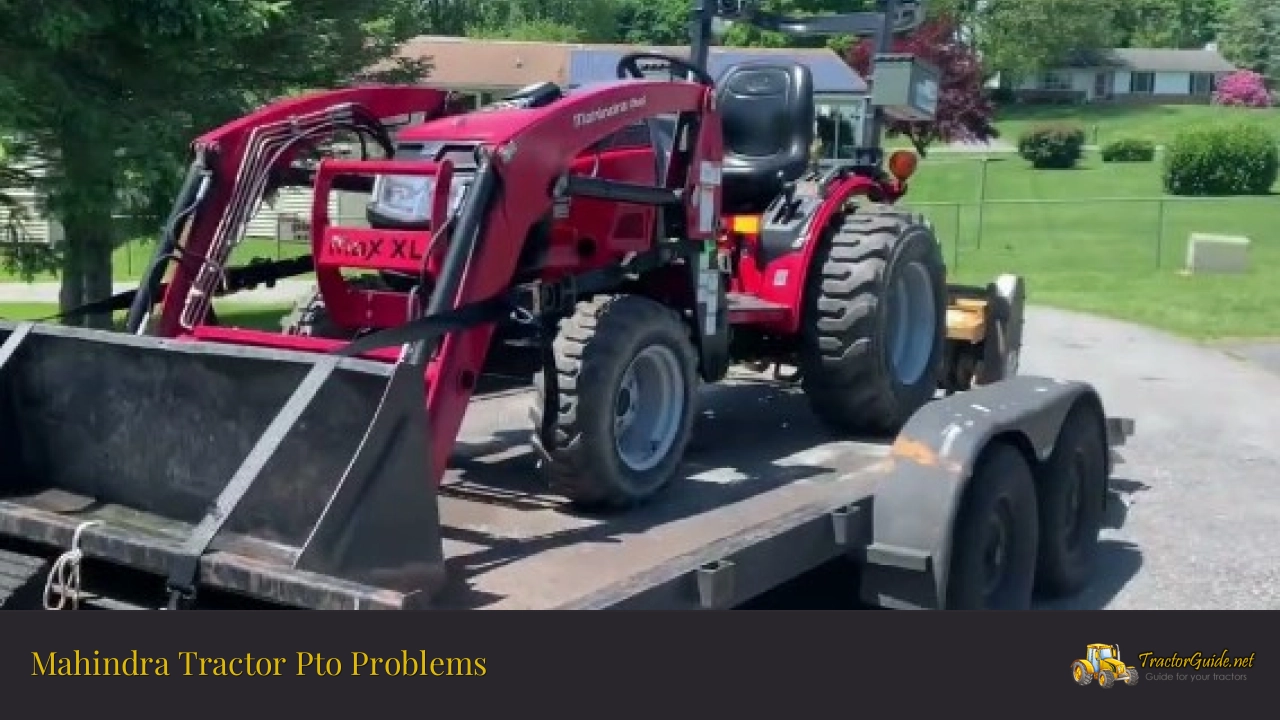 mahindra tractor pto problems