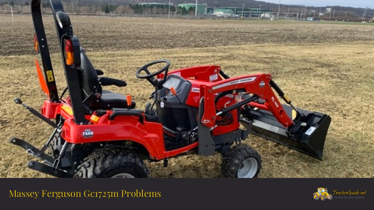 massey ferguson gc1725m problems