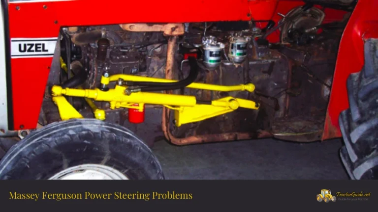 massey ferguson power steering problems