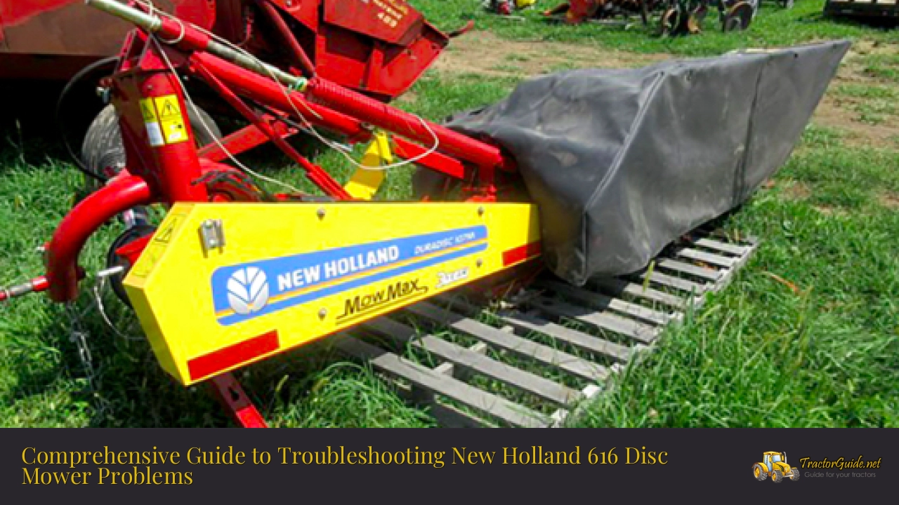 new holland 616 disc mower problems