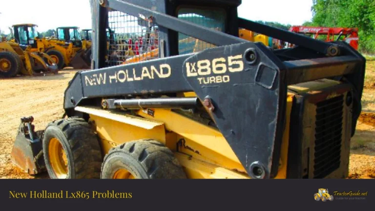 new holland lx865 problems