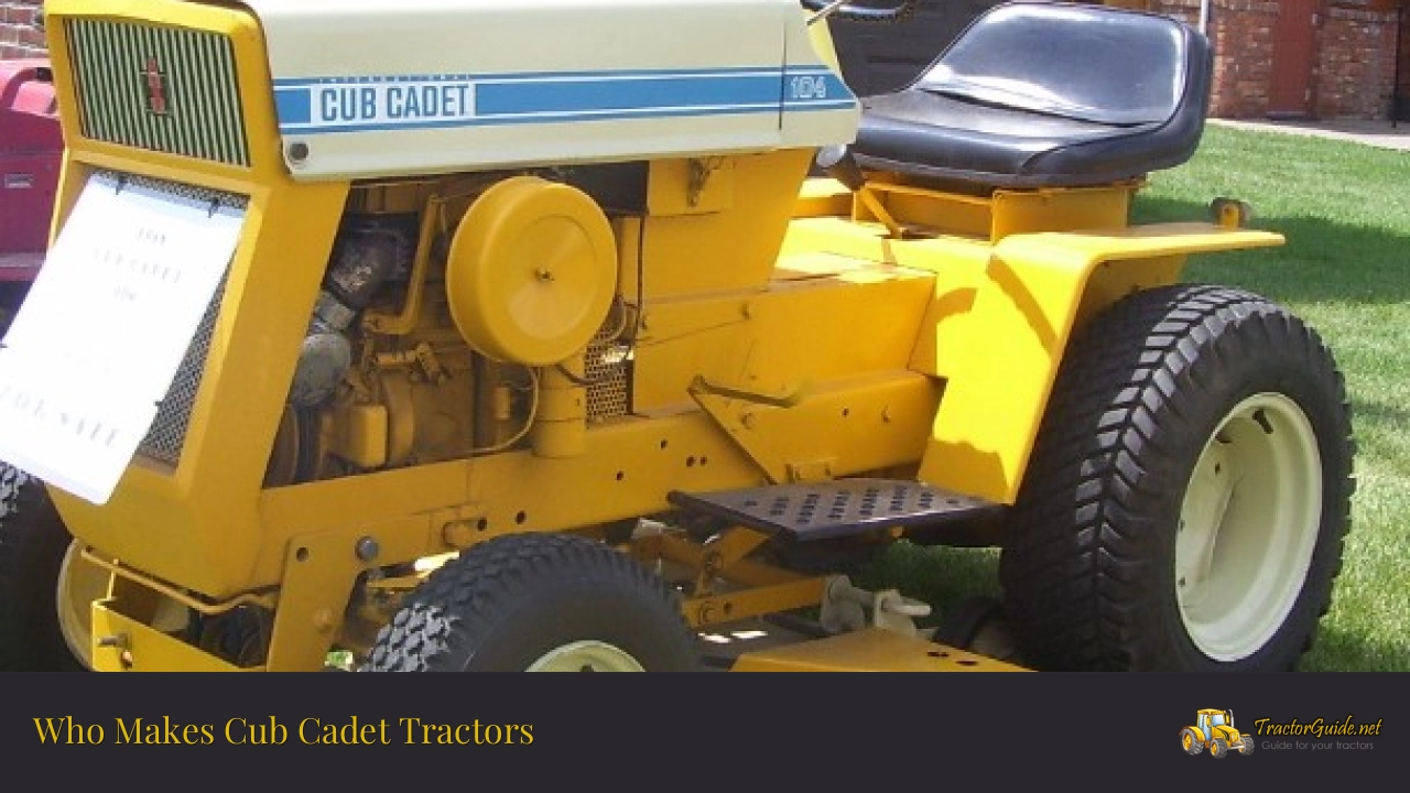 who makes cub cadet tractors