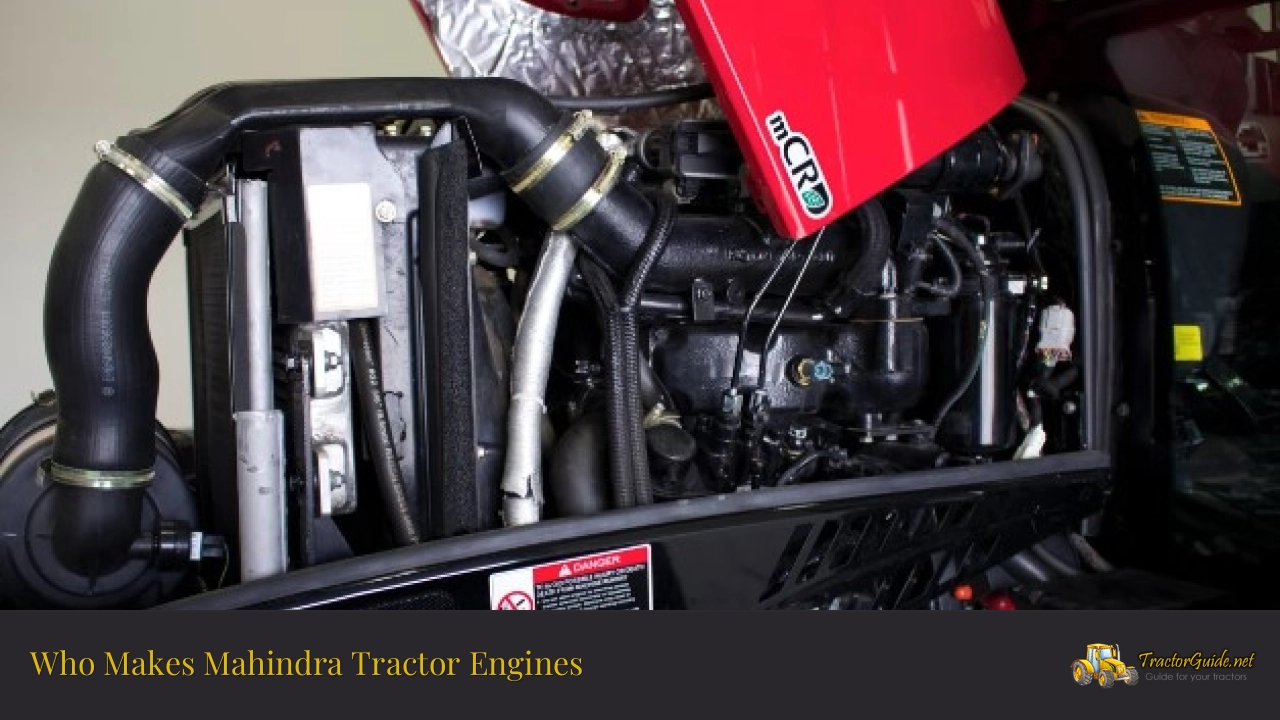 who makes mahindra tractor engines