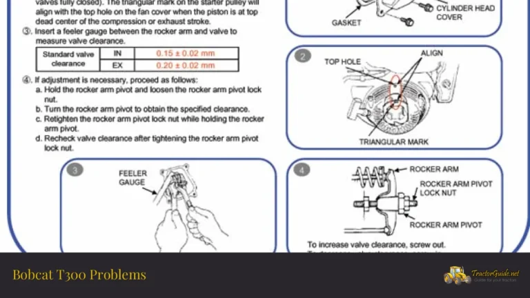 bobcat t300 problems