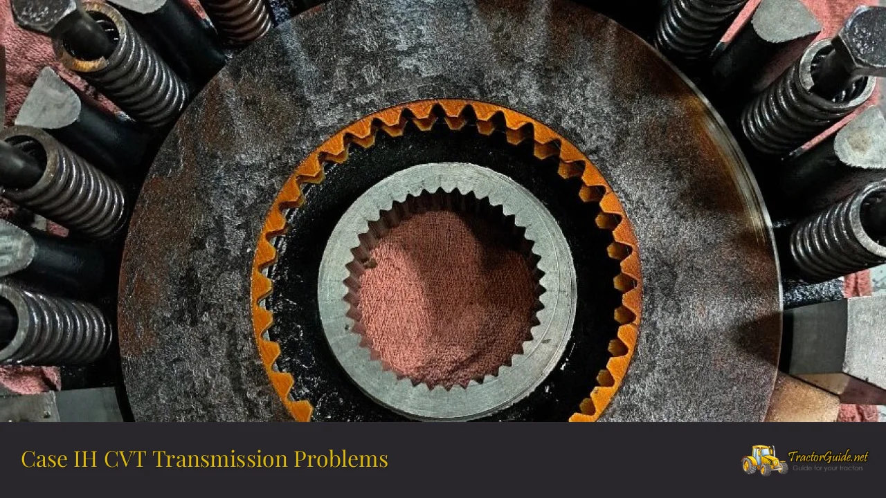 case ih cvt transmission problems