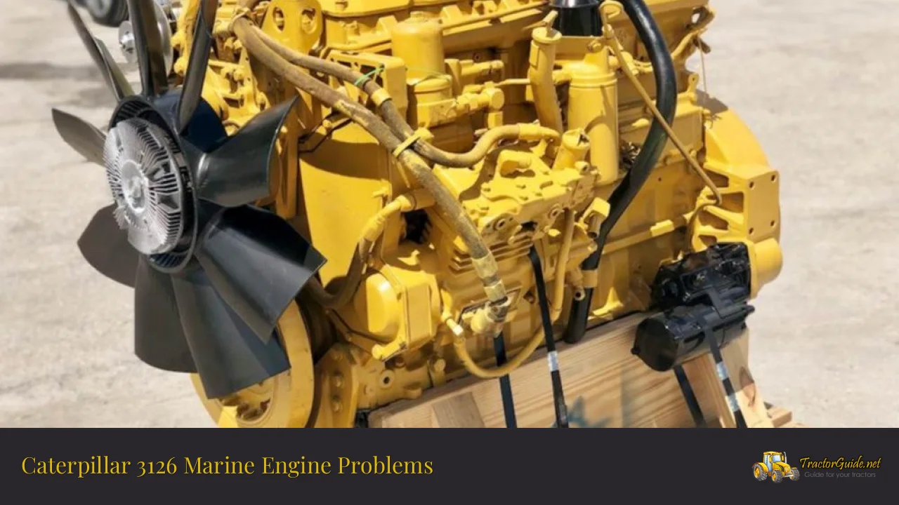 caterpillar 3126 marine engine problems