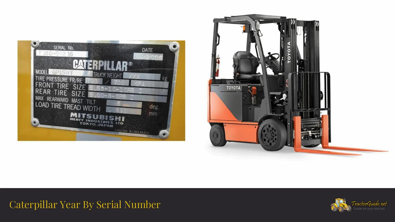 caterpillar year by serial number