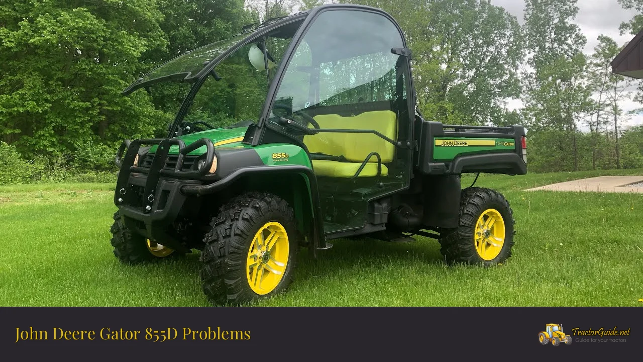 john deere gator 855d problems