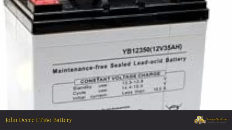 john deere lt160 battery