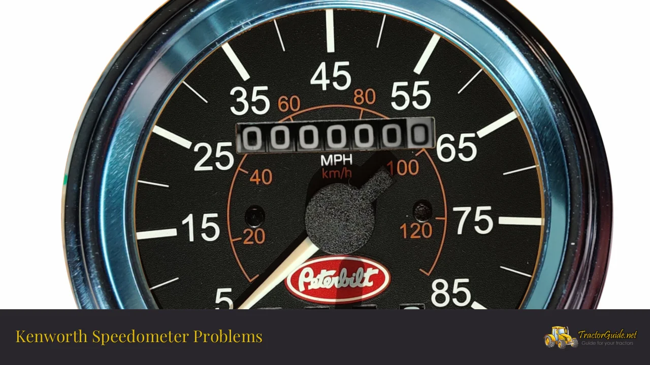 kenworth speedometer problems