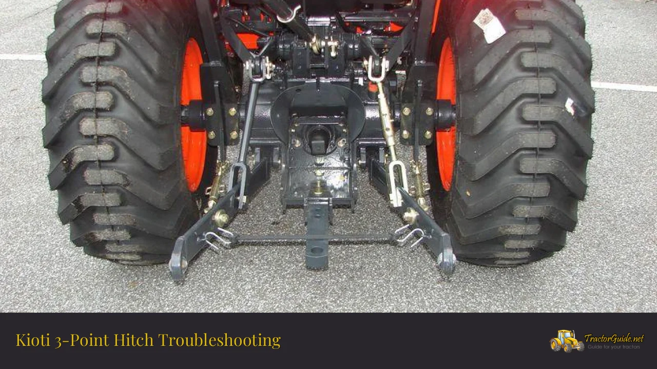 kioti 3-point hitch troubleshooting