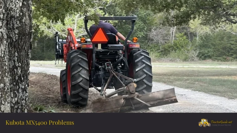 kubota mx5400 problems