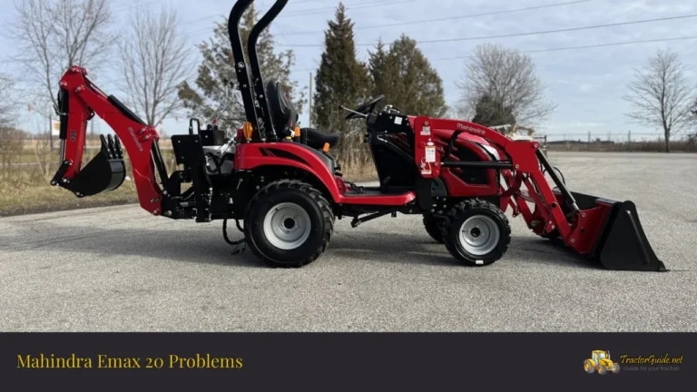 mahindra emax 20 problems