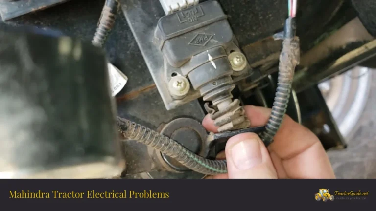 mahindra tractor electrical problems