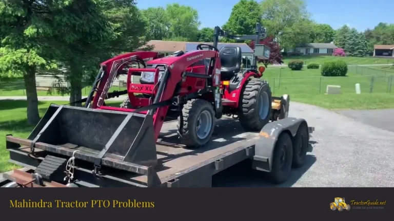 mahindra tractor pto problems