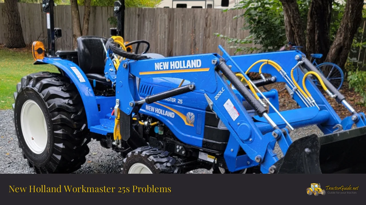 new holland workmaster 25s problems