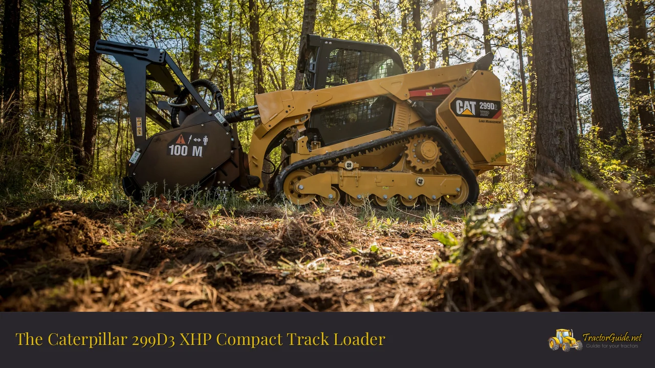 the caterpillar 299d3 xhp compact track loader