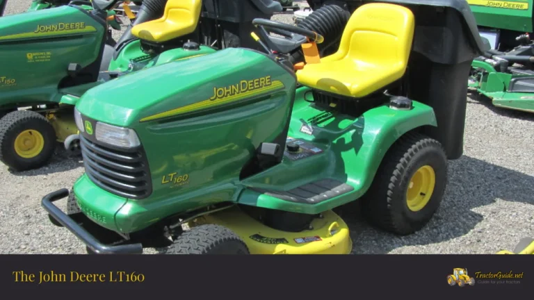 the john deere lt160