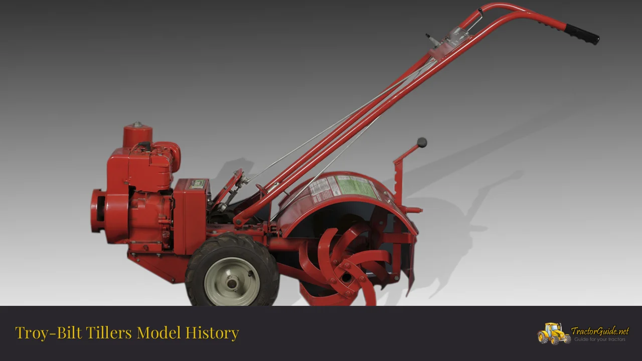 troy-bilt tillers model history