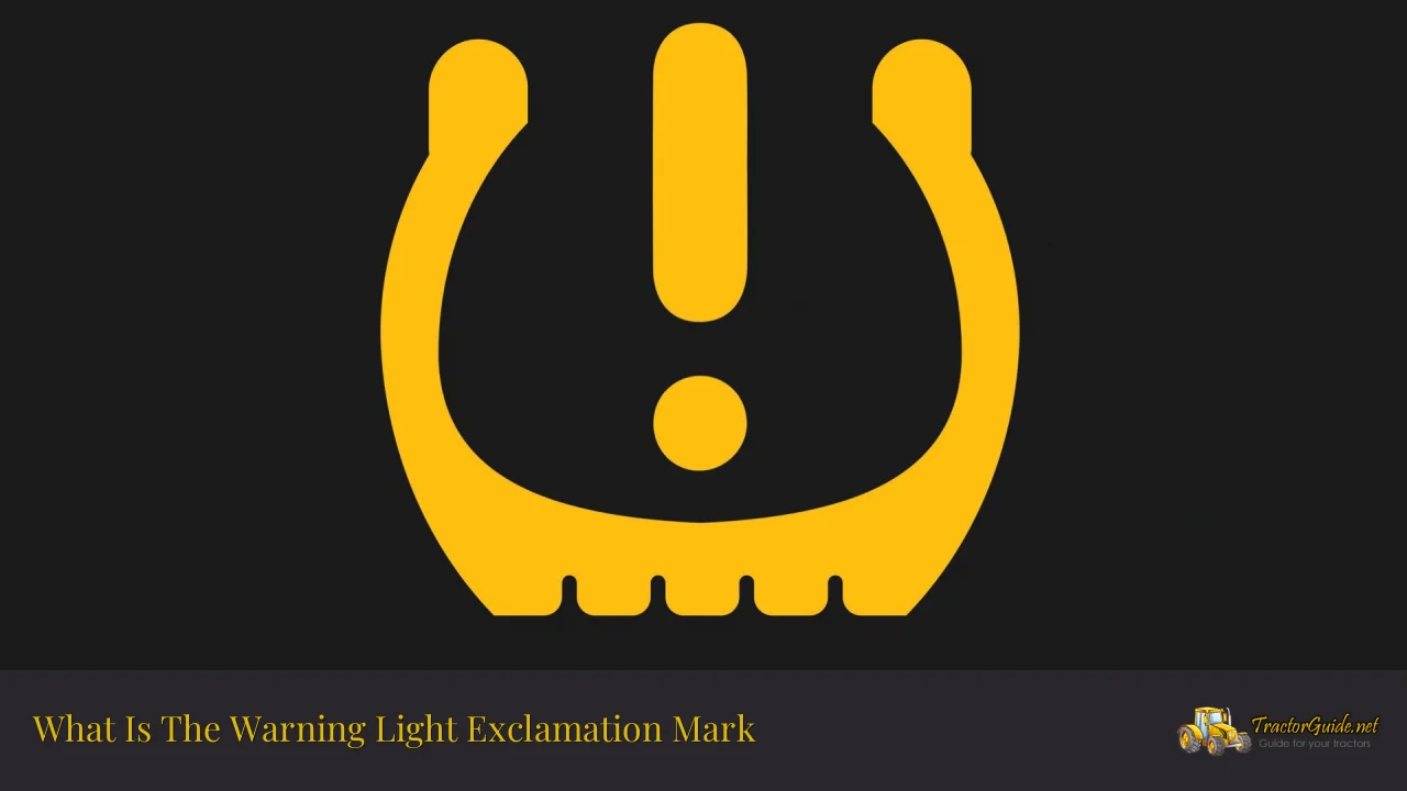 what is the warning light exclamation mark